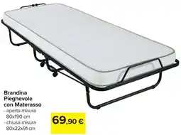 Carrefour Brandina Pieghevole con Materasso offerta