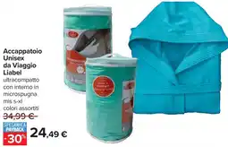 Carrefour Accappatoio Unisex da Viaggio Liabel offerta