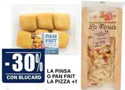 Il Gigante La pinsa o pan frit la pizza +1 offerta
