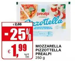 Il Gigante Mozzarella pizzottella PREALPI offerta