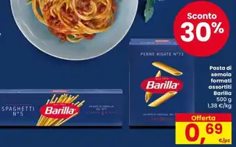 Pasta di semola Barilla