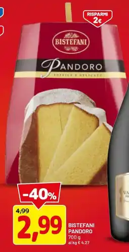 DPiù Bistefani PANDORO offerta
