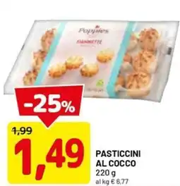 DPiù Pasticcini al cocco offerta