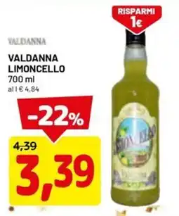 DPiù Valdanna limoncello offerta