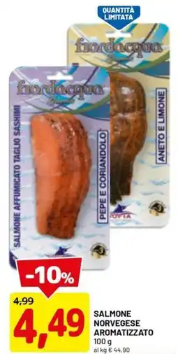 DPiù Salmone norvegese aromatizzato offerta