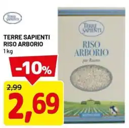 DPiù Terre sapienti riso arborio offerta