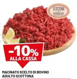DPiù Macinato scelto di bovino adulto scottona offerta