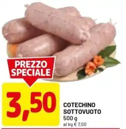 DPiù Cotechino sottovuoto offerta