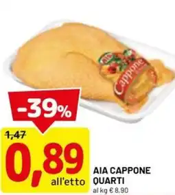 DPiù Aia cappone quarti offerta