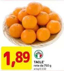 DPiù Tacle' rete offerta