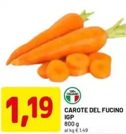 DPiù Carote del fucino IGP offerta