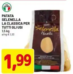 DPiù Patata selenella la classica per tutti gli usi offerta