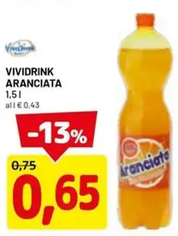 DPiù Vividrink aranciata offerta
