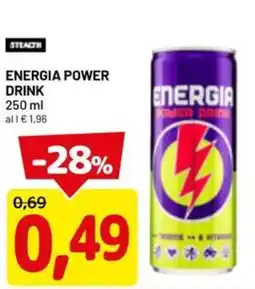 DPiù Energia power drink offerta