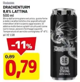 DPiù Drachenturm 8,6% lattina offerta