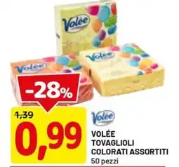 DPiù Vvolée tovaglioli 50 pezzi offerta