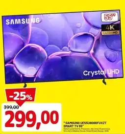 DPiù SAMSUNG UE55U8000FUXZT SMART TV 55" offerta