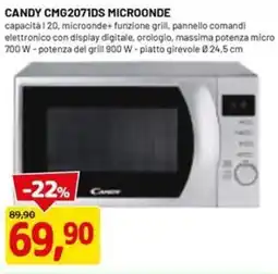 DPiù CANDY CMG2071DS MICROONDE offerta
