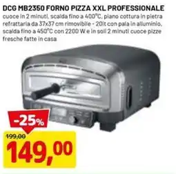 DPiù DCG MB2350 FORNO PIZZA XXL PROFESSIONALE offerta