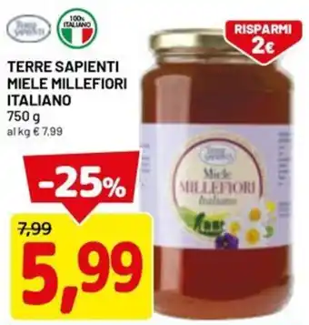 DPiù Terre sapienti miele millefiori italiano offerta