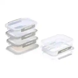 Ipercoop SET CONTENITORI IN PLASTICA CON ALETTE offerta