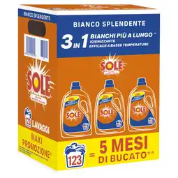 Ipercoop DETERSIVO LIQUIDO PER LAVATRICE SOLE offerta