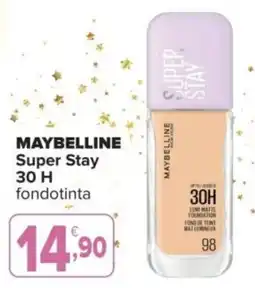 Iperal MAYBELLINE Super Stay 30 H fondotinta offerta