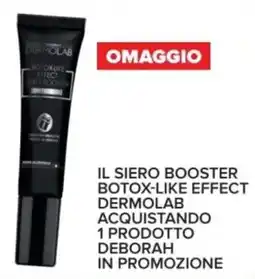 Iperal Il siero booster botox-like effect dermolab offerta