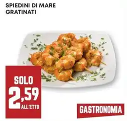 Pam Spiedini di mare gratinati offerta