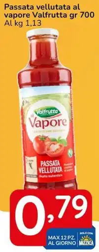Famila Passata vellutata al vapore Valfrutta offerta