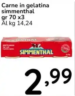 Famila Carne in gelatina simmenthal offerta