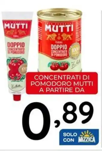 Concentrati di pomodoro MUTTI