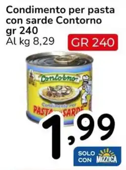 Famila Condimento per pasta con sarde Contorno offerta