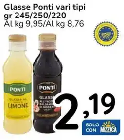 Famila Glasse Ponti offerta