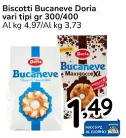 Famila Biscotti Bucaneve Doria offerta