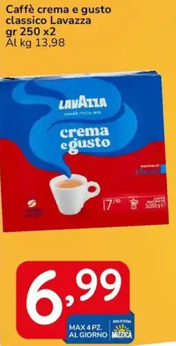 Famila Caffè crema e gusto classico Lavazza offerta