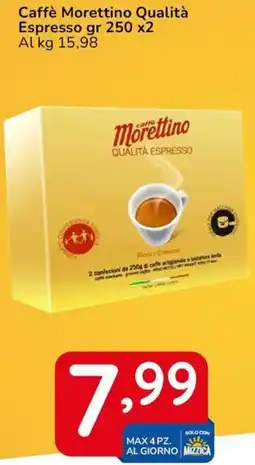 Famila Caffè Morettino Qualità Espresso offerta