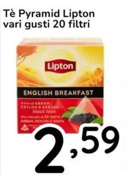 Famila Tè Pyramid Lipton offerta
