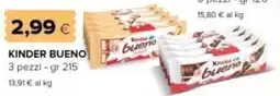 Oasi KINDER bueno 3 pezzi offerta