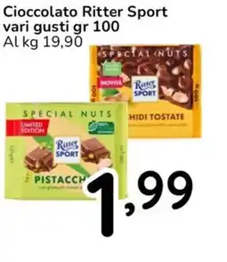 Famila Cioccolato Ritter Sport offerta