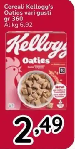 Famila Cereali Kellogg's Oaties offerta