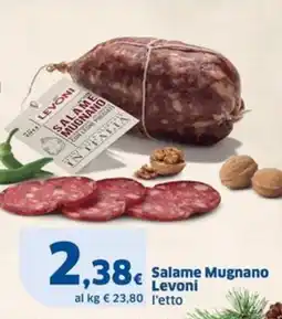 Sigma Salame Mugnano Levoni offerta