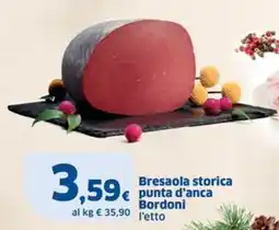 Sigma Bresaola storica punta d'anca Bordoni offerta