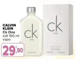 Iperal CALVIN KLEIN Ck One edt vapo offerta