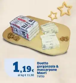 Sigma Duetto gorgonzola & mascarpone Mauri offerta