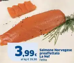 Sigma Salmone Norvegese preaffettato La Nef offerta