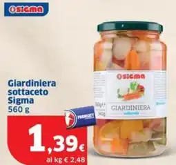 Sigma Giardiniera sottaceto Sigma offerta