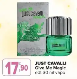 Iperal JUST CAVALLI Give Me Magic edt vapo offerta