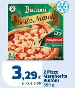 Sigma 2 Pizze Margherita Buitoni offerta