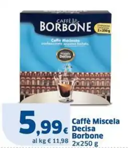 Sigma Caffè Miscela Decisa Borbone offerta